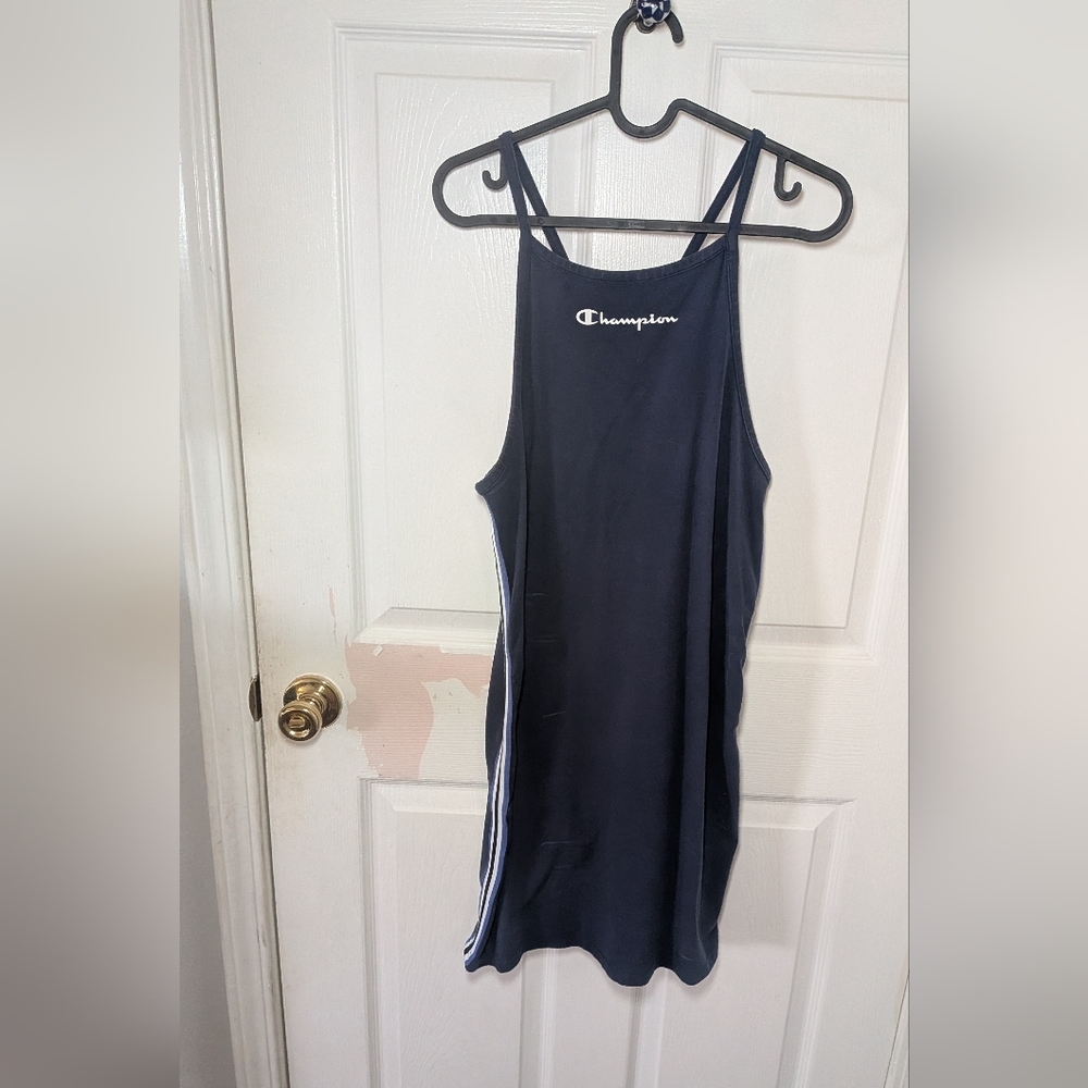 Champion Navy Tank Mini Dress